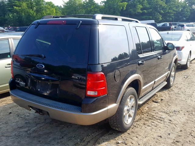 1FMZU74E64UB71405 - 2004 FORD EXPLORER E BLACK photo 4