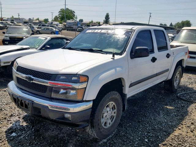 1GCDS43E388202497 - 2008 CHEVROLET COLORADO L WHITE photo 2