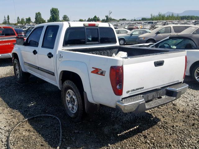 1GCDS43E388202497 - 2008 CHEVROLET COLORADO L WHITE photo 3