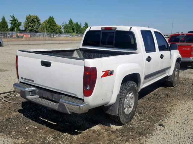 1GCDS43E388202497 - 2008 CHEVROLET COLORADO L WHITE photo 4