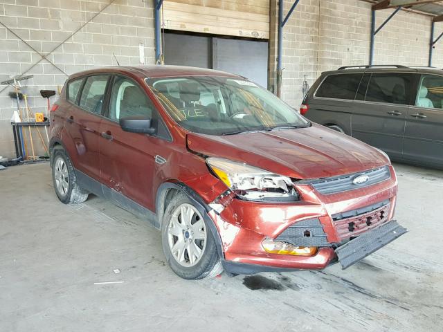 1FMCU0F70GUA80646 - 2016 FORD ESCAPE S BURGUNDY photo 1