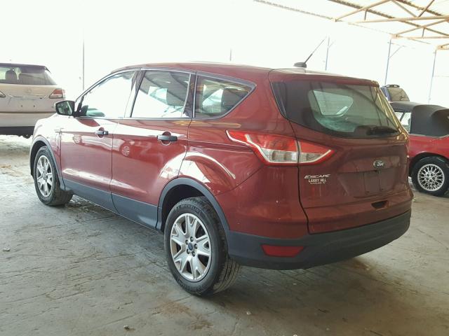 1FMCU0F70GUA80646 - 2016 FORD ESCAPE S BURGUNDY photo 3