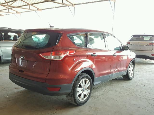 1FMCU0F70GUA80646 - 2016 FORD ESCAPE S BURGUNDY photo 4