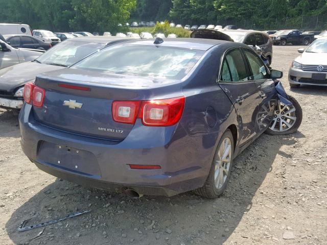 1G11H5SA2DF210000 - 2013 CHEVROLET MALIBU LTZ ლურჯი ფოტო 4