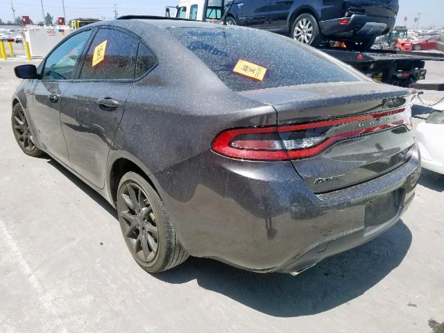 1C3CDFBB4ED767681 - 2014 DODGE DART SXT CHARCOAL photo 3