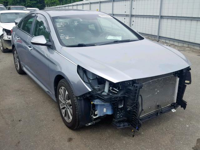 5NPE34AF5FH047544 - 2015 HYUNDAI SONATA SPO BLUE photo 1