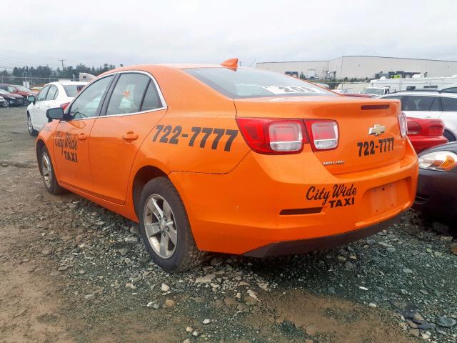 1G11C5SL9FF129238 - 2015 CHEVROLET MALIBU 1LT ORANGE photo 3