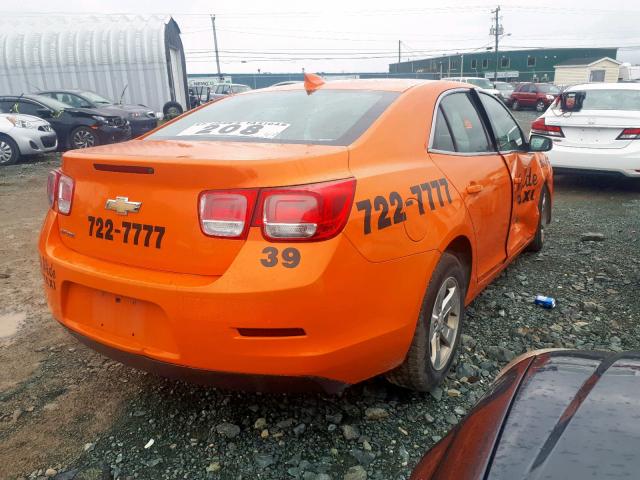 1G11C5SL9FF129238 - 2015 CHEVROLET MALIBU 1LT ORANGE photo 4