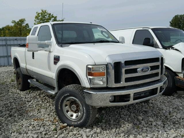 1FTWX31R88EC72315 - 2008 FORD F350 SRW S WHITE photo 1