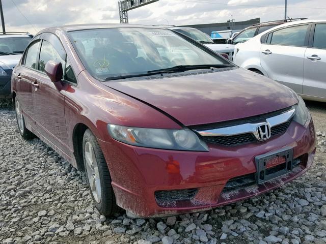 2HGFA1F69AH524075 - 2010 HONDA CIVIC LX-S Bordo foto 1