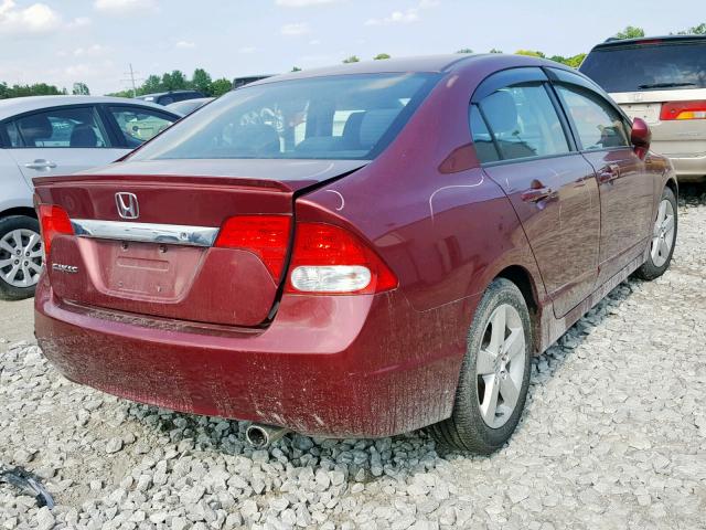 2HGFA1F69AH524075 - 2010 HONDA CIVIC LX-S Bordo foto 4