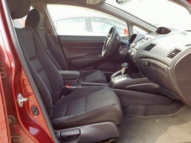 2HGFA1F69AH524075 - 2010 HONDA CIVIC LX-S Bordo foto 5