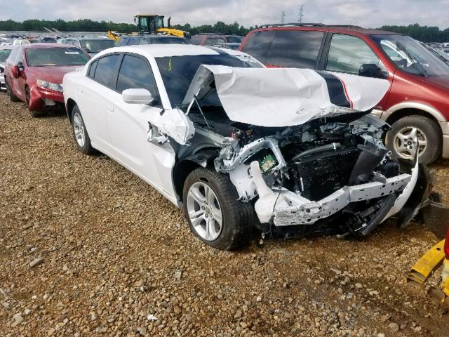 2C3CDXBG2JH173928 - 2018 DODGE CHARGER SX WHITE photo 1