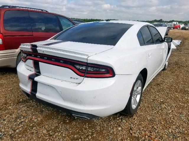 2C3CDXBG2JH173928 - 2018 DODGE CHARGER SX WHITE photo 4