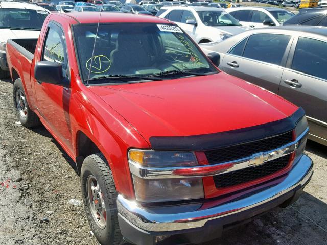 1GCCS148168301013 - 2006 CHEVROLET COLORADO RED photo 1