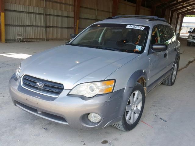 4S4BP61C667355881 - 2006 SUBARU LEGACY OUT GRAY photo 2