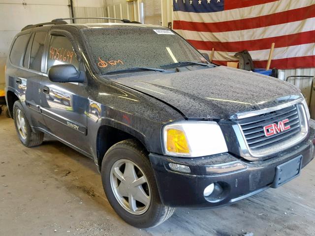 1GKDT13S422486917 - 2002 GMC ENVOY BLACK photo 1