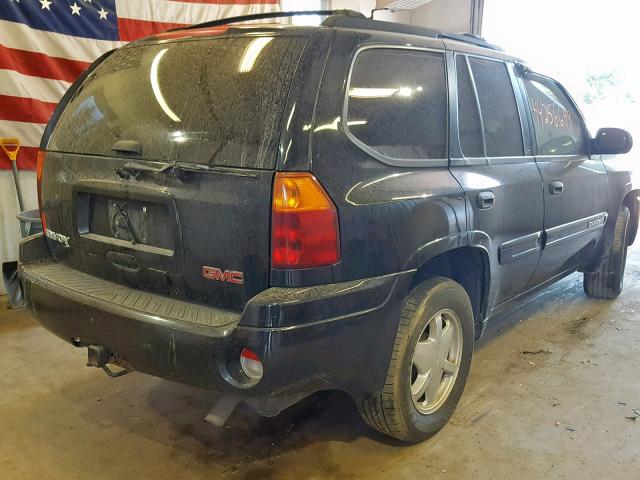 1GKDT13S422486917 - 2002 GMC ENVOY BLACK photo 4