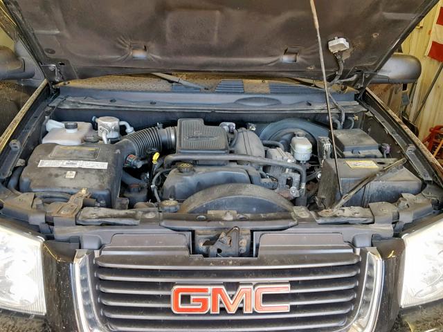 1GKDT13S422486917 - 2002 GMC ENVOY BLACK photo 7