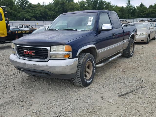 2GTEK19T1X1534965 - 1999 GMC NEW SIERRA BLUE photo 2