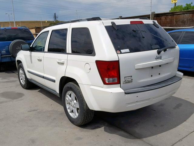 1J8GR48K57C531763 - 2007 JEEP GRAND CHER WHITE photo 3