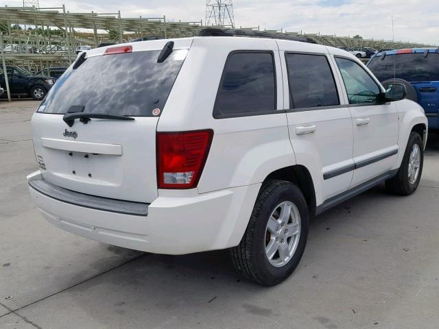 1J8GR48K57C531763 - 2007 JEEP GRAND CHER WHITE photo 4