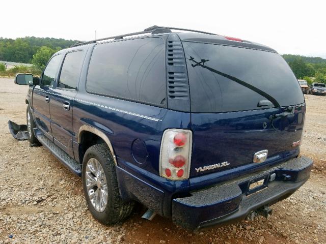 1GKFK66U15J184565 - 2005 GMC YUKON XL D BLUE photo 3