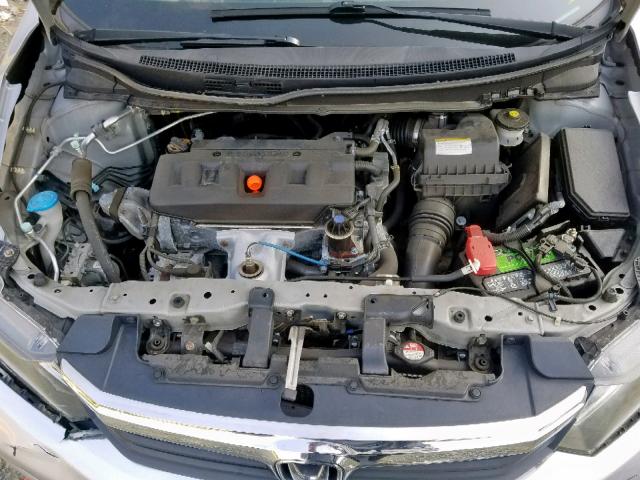 2HGFB2F92CH539727 - 2012 HONDA CIVIC EXL 灰色 照片 7