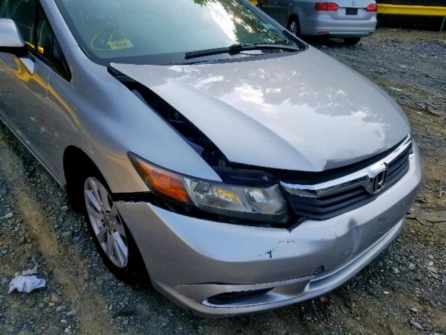 2HGFB2F92CH539727 - 2012 HONDA CIVIC EXL 灰色 照片 9