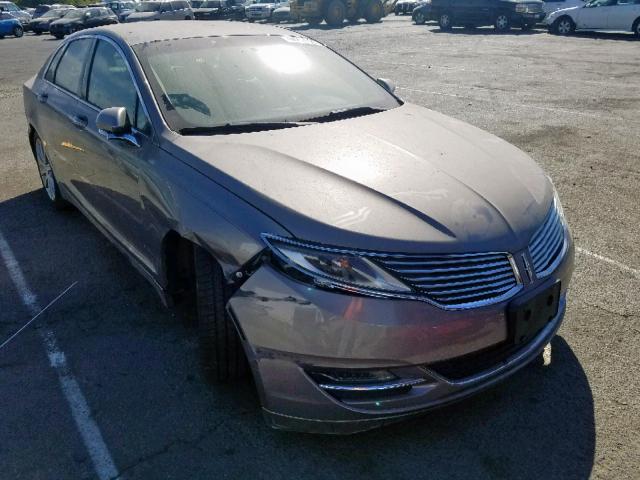 3LN6L2LU0FR623764 - 2015 LINCOLN MKZ HYBRID GOLD photo 1