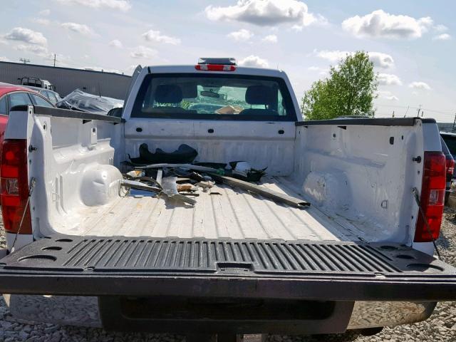 1GC0KVCG8DZ178255 - 2013 CHEVROLET SILVERADO WHITE photo 6