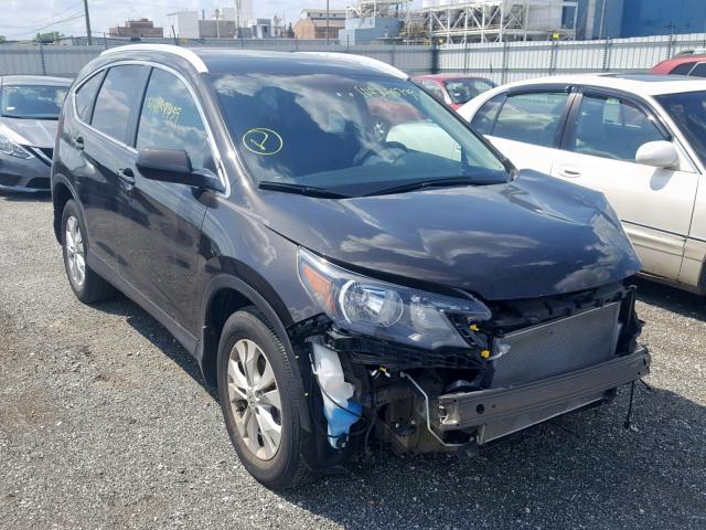 5J6RM4H75EL017798 - 2014 HONDA CR-V EXL BROWN photo 1