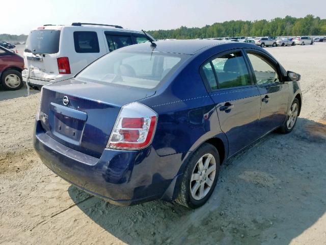 3N1AB61E48L699923 - 2008 NISSAN SENTRA 2.0 BLUE photo 4