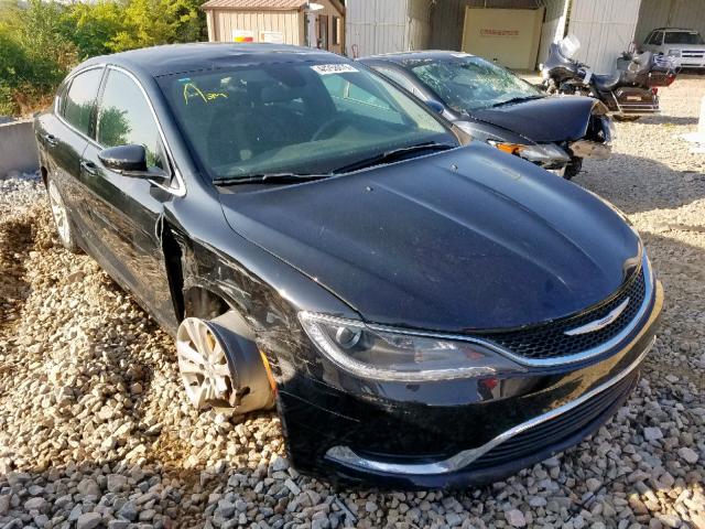 1C3CCCABXGN116989 - 2016 CHRYSLER 200 LIMITE BLACK photo 1