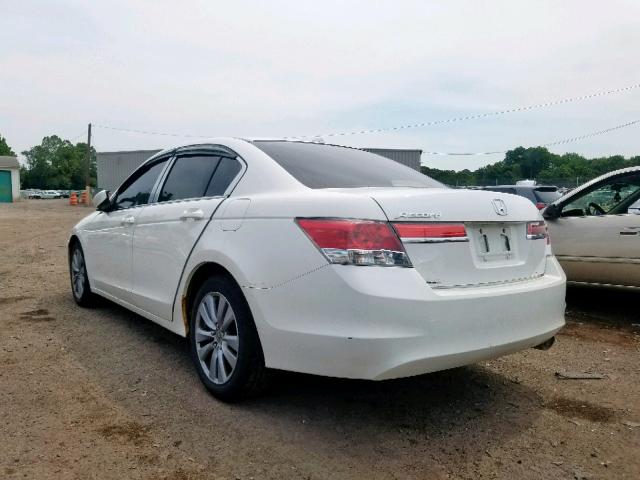 1HGCP2F88BA084519 - 2011 HONDA ACCORD EXL WHITE photo 3