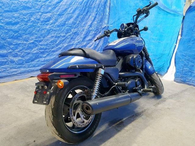 1HD4NBB16HC511192 - 2017 HARLEY-DAVIDSON XG750 BLUE photo 4