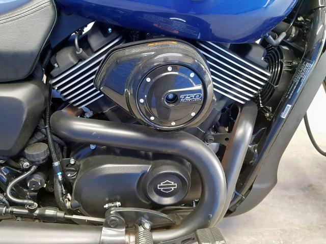 1HD4NBB16HC511192 - 2017 HARLEY-DAVIDSON XG750 BLUE photo 7