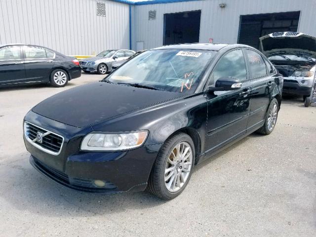 YV1MS382192464946 - 2009 VOLVO S40 2.4I BLACK photo 2