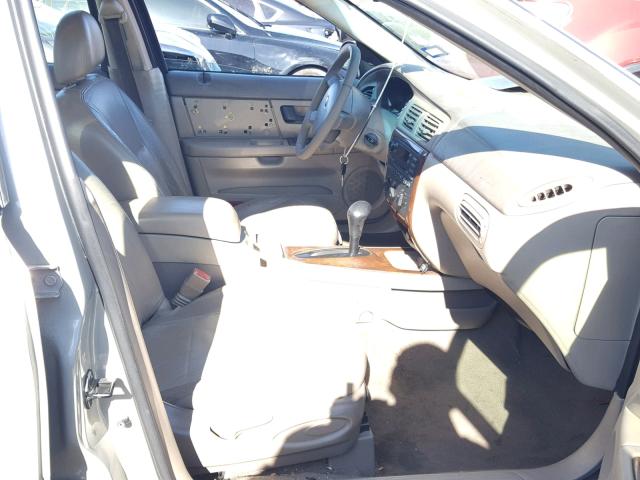 1FAFP56U17A137424 - 2007 FORD TAURUS SEL BEIGE photo 5