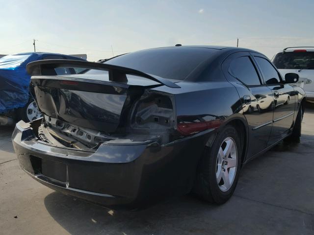 2B3LA73W86H335550 - 2006 DODGE CHARGER SR BLACK photo 4