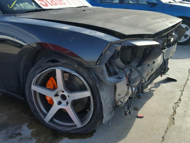 2B3LA73W86H335550 - 2006 DODGE CHARGER SR BLACK photo 9