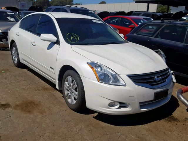 1N4CL2AP1AC171891 - 2010 NISSAN ALTIMA HYB WHITE photo 1