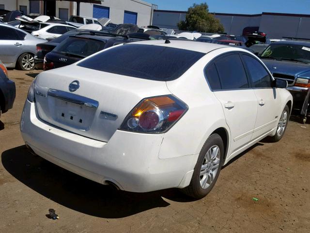 1N4CL2AP1AC171891 - 2010 NISSAN ALTIMA HYB WHITE photo 4