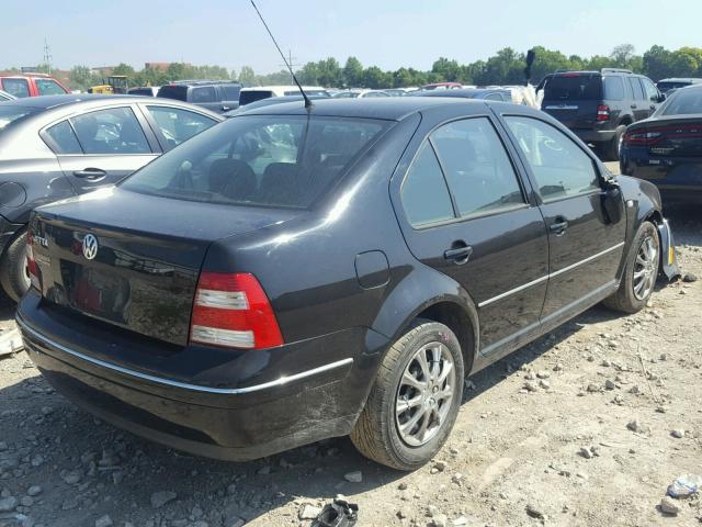 3VWRK69M74M093450 - 2004 VOLKSWAGEN JETTA GL BLACK photo 4