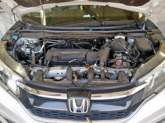 2HKRM4H79FH680562 - 2015 HONDA CR-V EXL SILVER photo 7