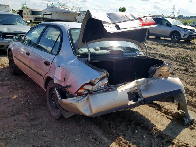 1NXBB02EXTZ467012 - 1996 TOYOTA COROLLA DX TAN photo 3