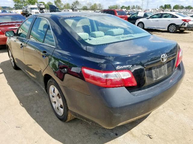 4T1BE46K07U550162 - 2007 TOYOTA CAMRY NEW BURN photo 3