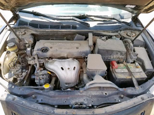 4T1BE46K07U550162 - 2007 TOYOTA CAMRY NEW BURN photo 7