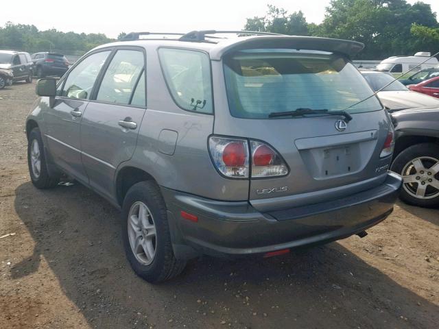 JTJHF10U220260250 - 2002 LEXUS RX 300 GRAY photo 3