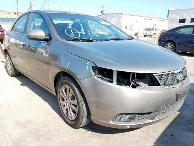 KNAFU4A23C5637636 - 2012 KIA FORTE EX GRAY photo 1